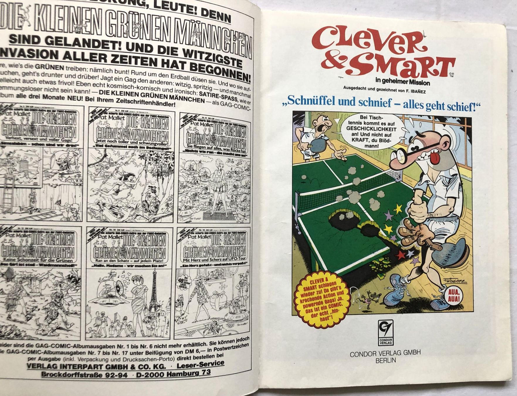 Fumetti: CLEVER&SMART - Nr.91 - 1.Auflage – Usato da Schaffhausen venduto da durruti 1