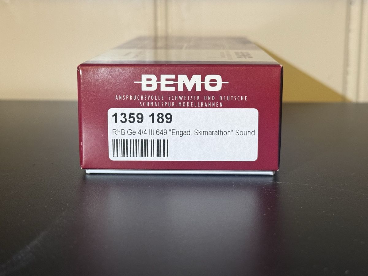 Bemo Modelleisenbahnen: Bemo RhB Ge 4/4 III 649 – Neu (gemäss Beschreibung) aus Thusis von Jasmin1991995 1