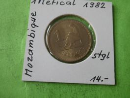 Mocambique 1982, 1 Metical    stgl
