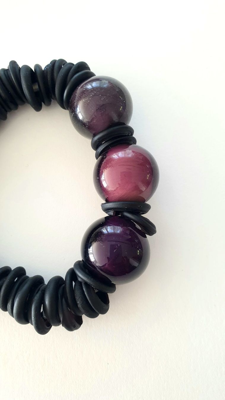 Murano Bracciali & Braccialetti: Design Armband mit  Muranoperlen – Nuovo e nell'imballaggio originale da Uetikon am See venduto da Coralreef 2