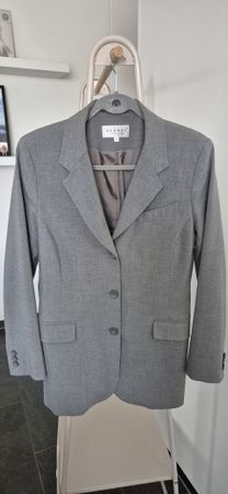 Sakko Hennes Collection Grau Groesse 40