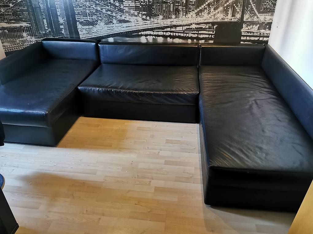 Sofas: Sofa Kunstleder – D'occasion à Kreuzlingen par Davagabondo 3