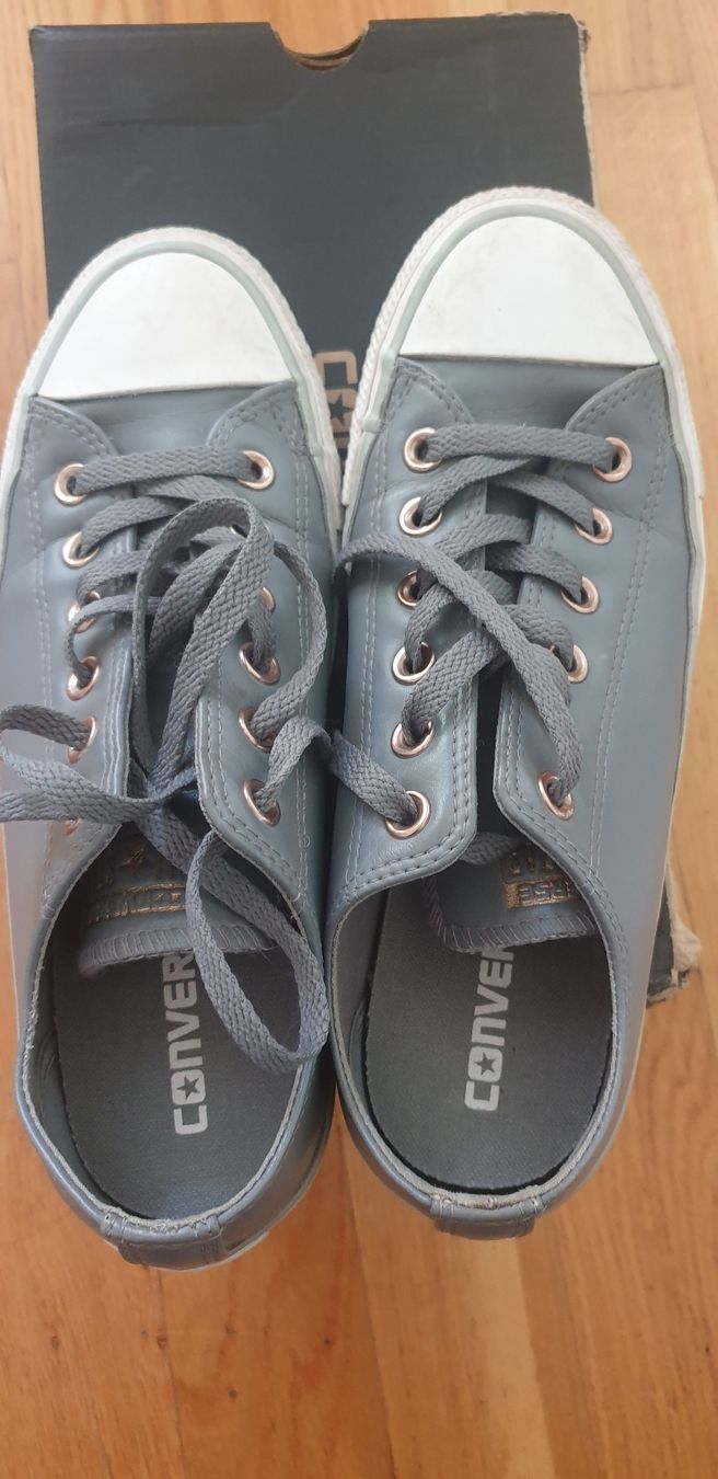 Converse Scarpe da donna: Converse All Star Sneaker grau Grösse 38 – Usato da Rottenschwil venduto da paw_8rdy 3