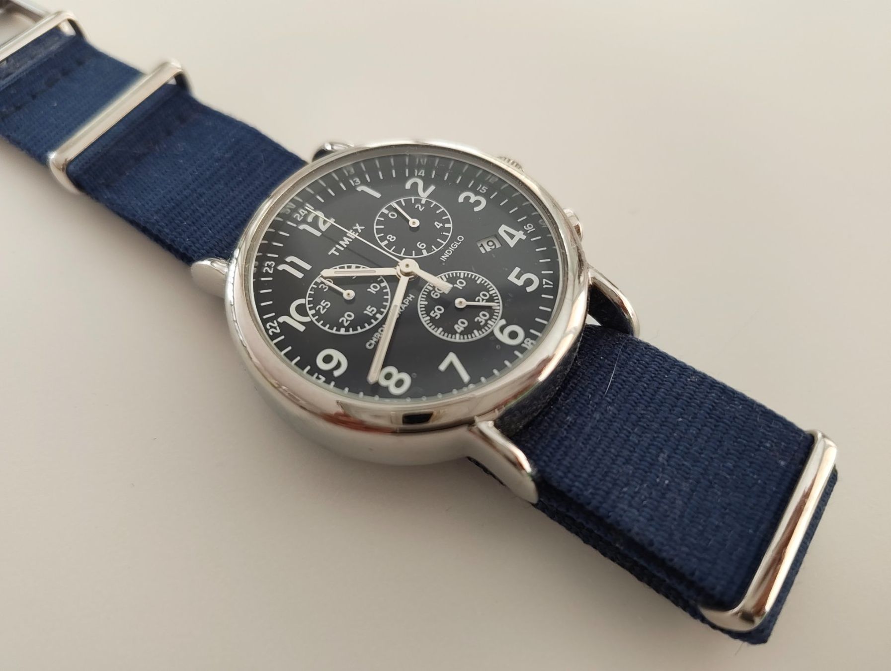 Timex Uhren: Timex Men's Weekender Chronograph 40mm Watch – Gebraucht aus Sion von Mizzaa 7