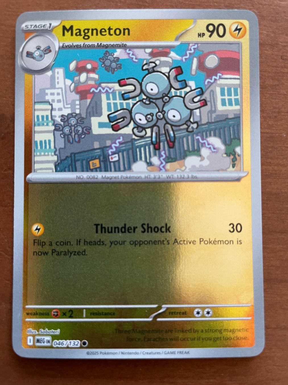 Pokémon Carte collezionabili: Pokemon Magneton Reverse (Versand gratis) – Nuovo (secondo la descrizione) da Chur venduto da Angerson