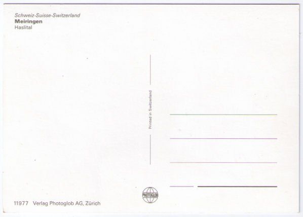Cartes postales: Meiringen - 3 Bild AK – D'occasion à Binningen par Mountainrider 1