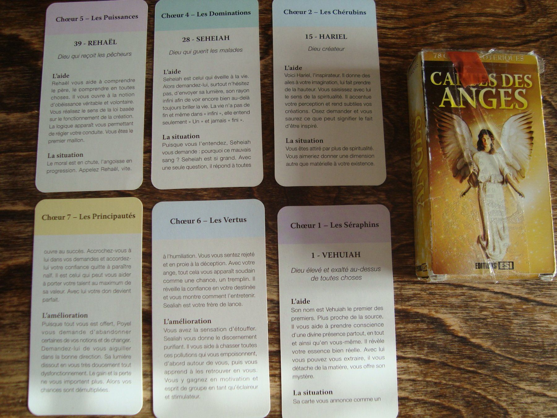 Jeux: Cartes des anges – D'occasion à Fribourg par ruswil007