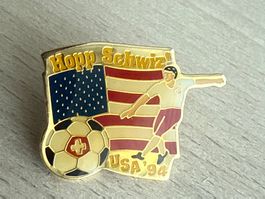 Pin "Hopp Schwiiz USA 94" Fussball WM