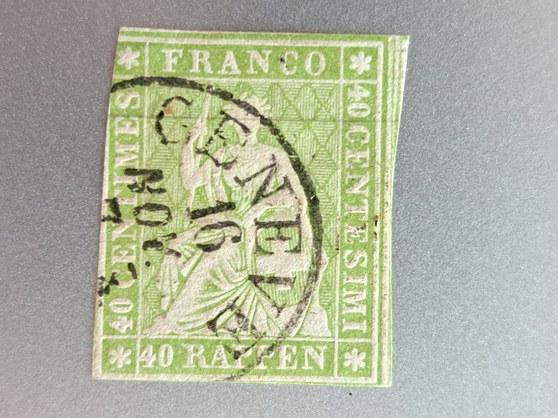 Tutti i francobolli: Strubel 26C Geneve 16. Nov – Usato da Bazenheid venduto da derdelorean01