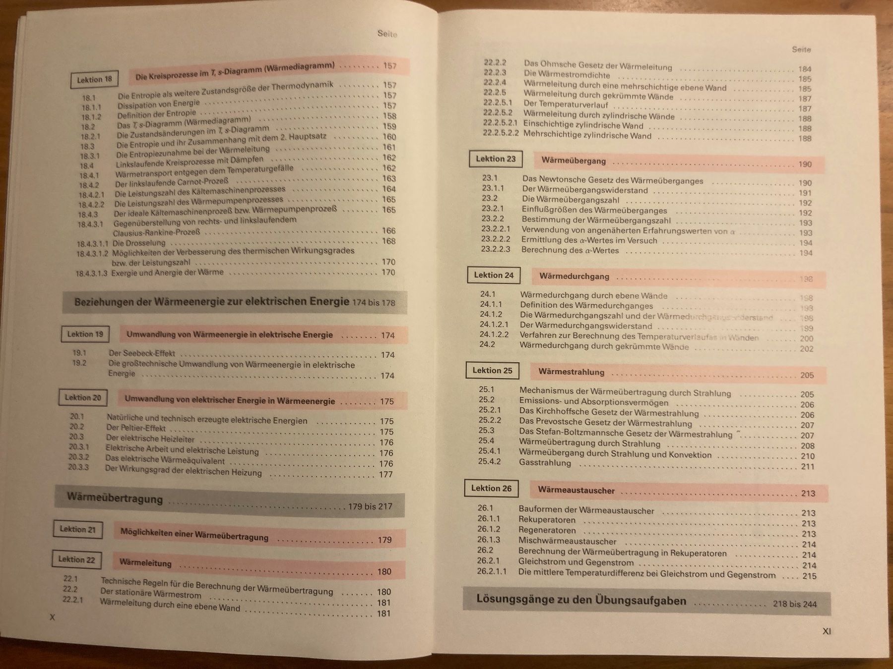 Libri: Fachbuch Wärmelehre Techn Physik Studium berufl Fortbildung – Nuovo (secondo la descrizione) da Thun venduto da HIERoderDA 6