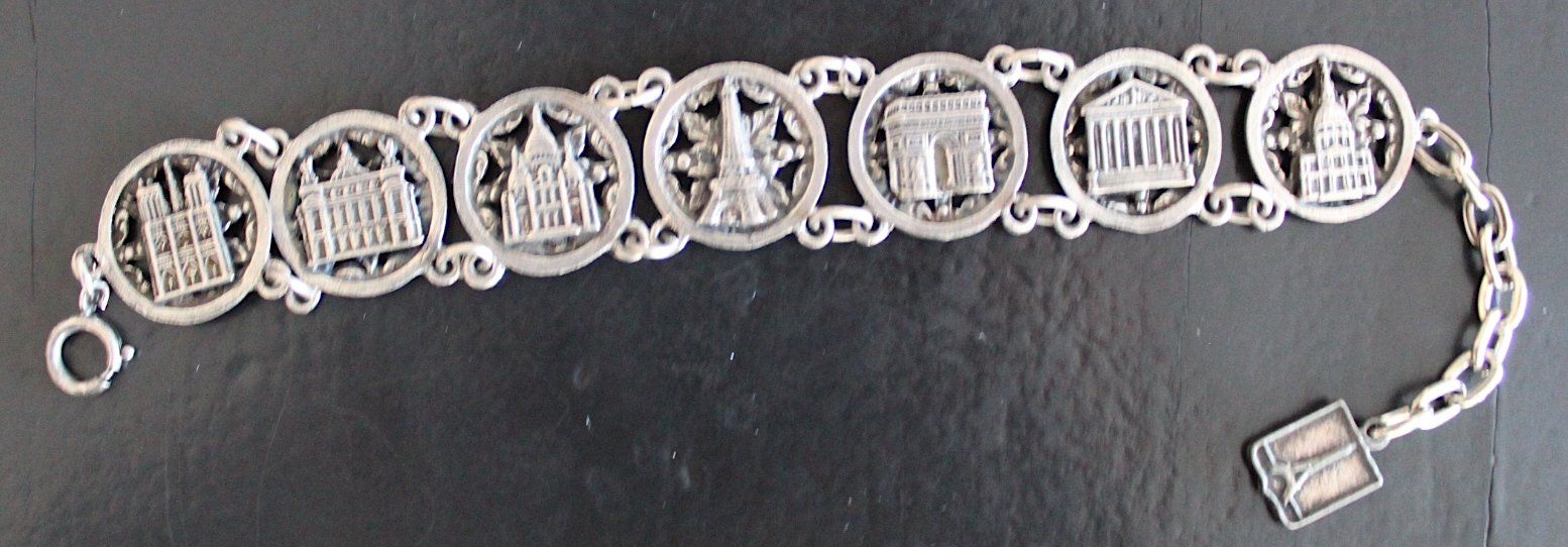 Armbänder & -reifen: Vintage  Gliederarmband Paris – Gebraucht aus Locarno von madame-tus-sauds 1