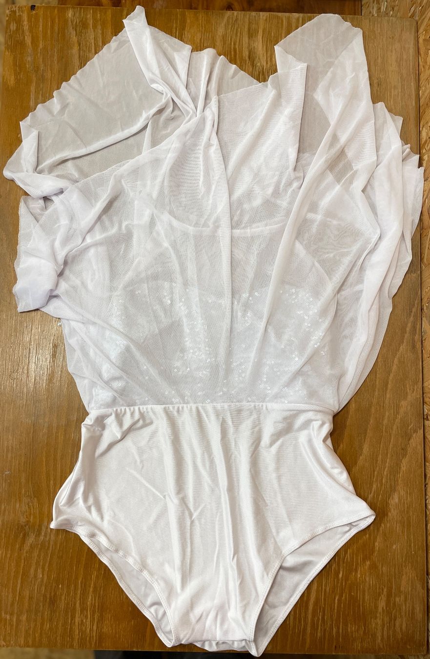Vestiti: ROBE blanche à paillettes taille S – Usato da Lausanne venduto da PlusValue_Lausanne 4