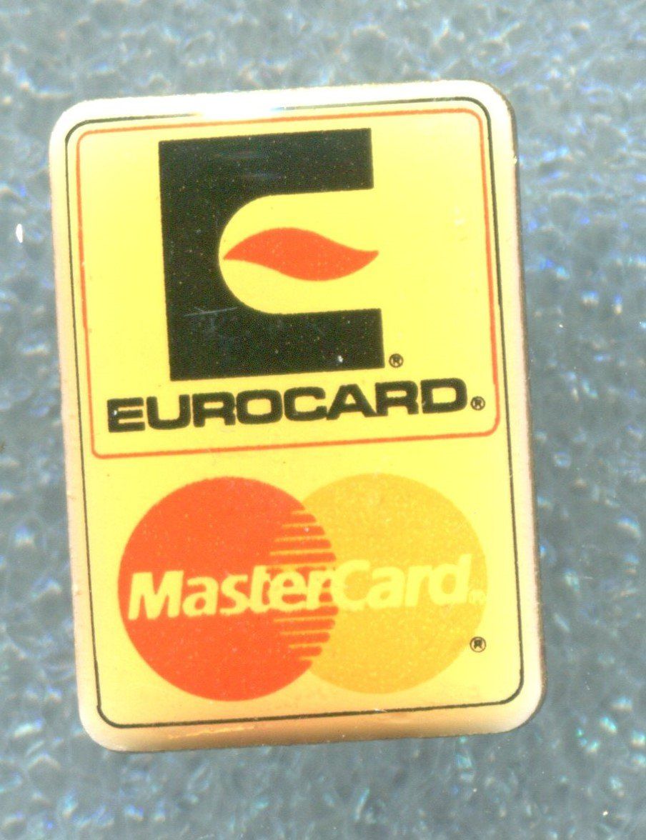 Plaketten & Abzeichen: EUROCARD  Master Card – Gebraucht aus Winterthur von Sammleroase