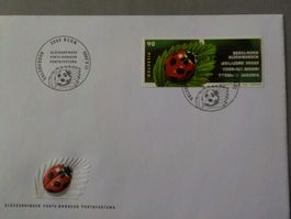 2002, FDC, Sondermarke, Glücksbringer