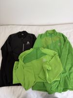 3 Odlo Sportbekleidung Set Grün/Schwarz Gr XL