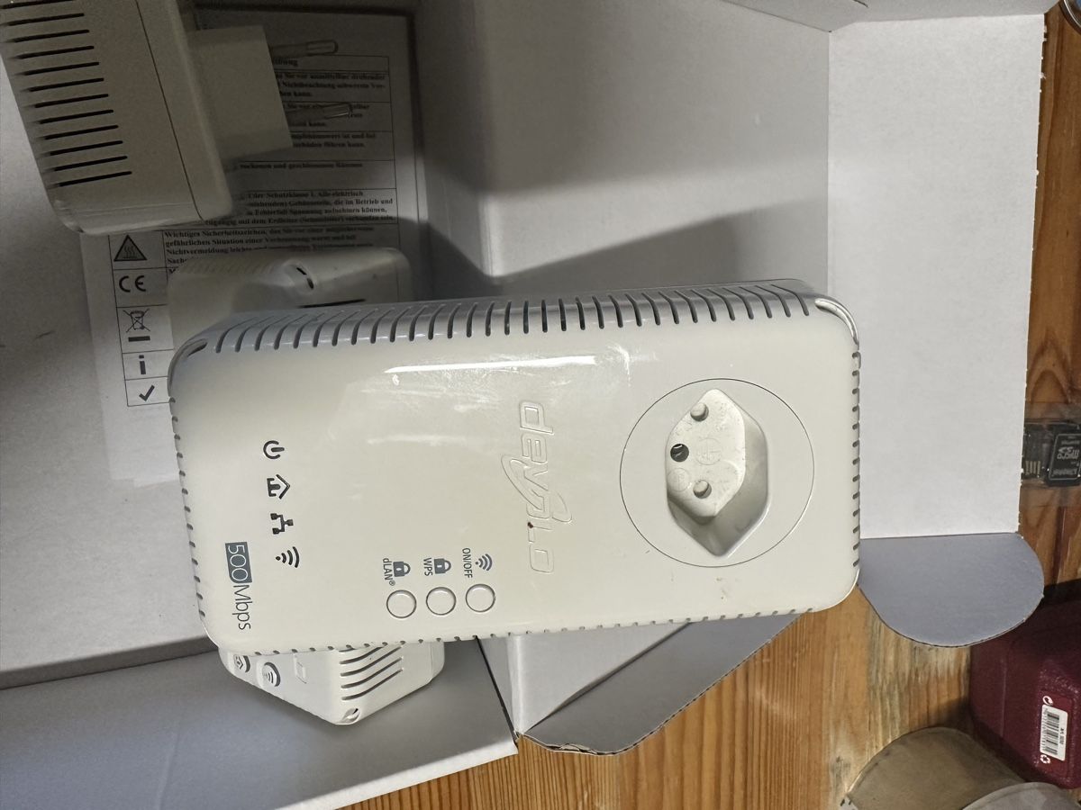 Devolo WiFi: Devolo dLAN 500 WiFi Powerline Set gebraucht – Usato da Dottikon venduto da chline.rote.traktor 1
