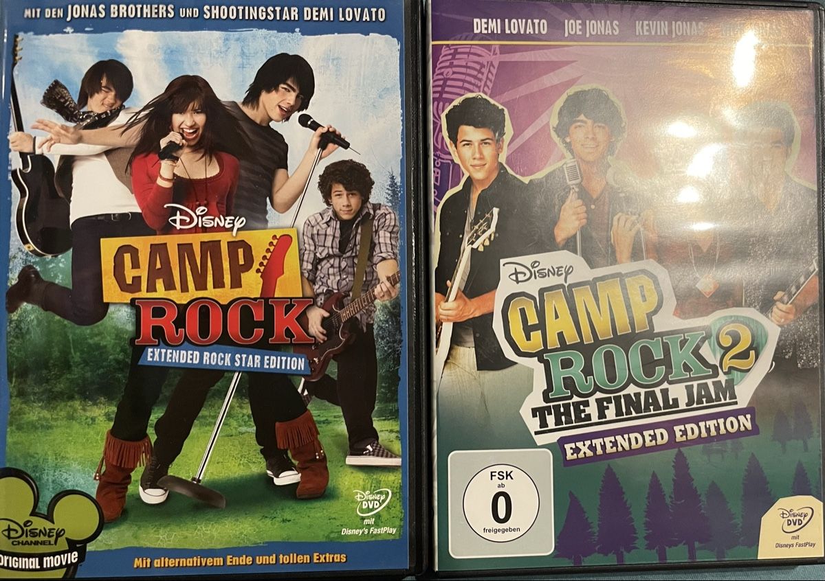 Alle DVDs: Camp Rock 1 + 2 – Gebraucht aus Waldenburg von Mimily33