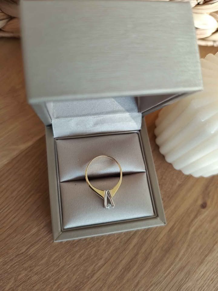Anelli: Neu Natural Diamond Ring 18K Gold – Nuovo e nell'imballaggio originale da Birmensdorf ZH venduto da Nanu-R 4