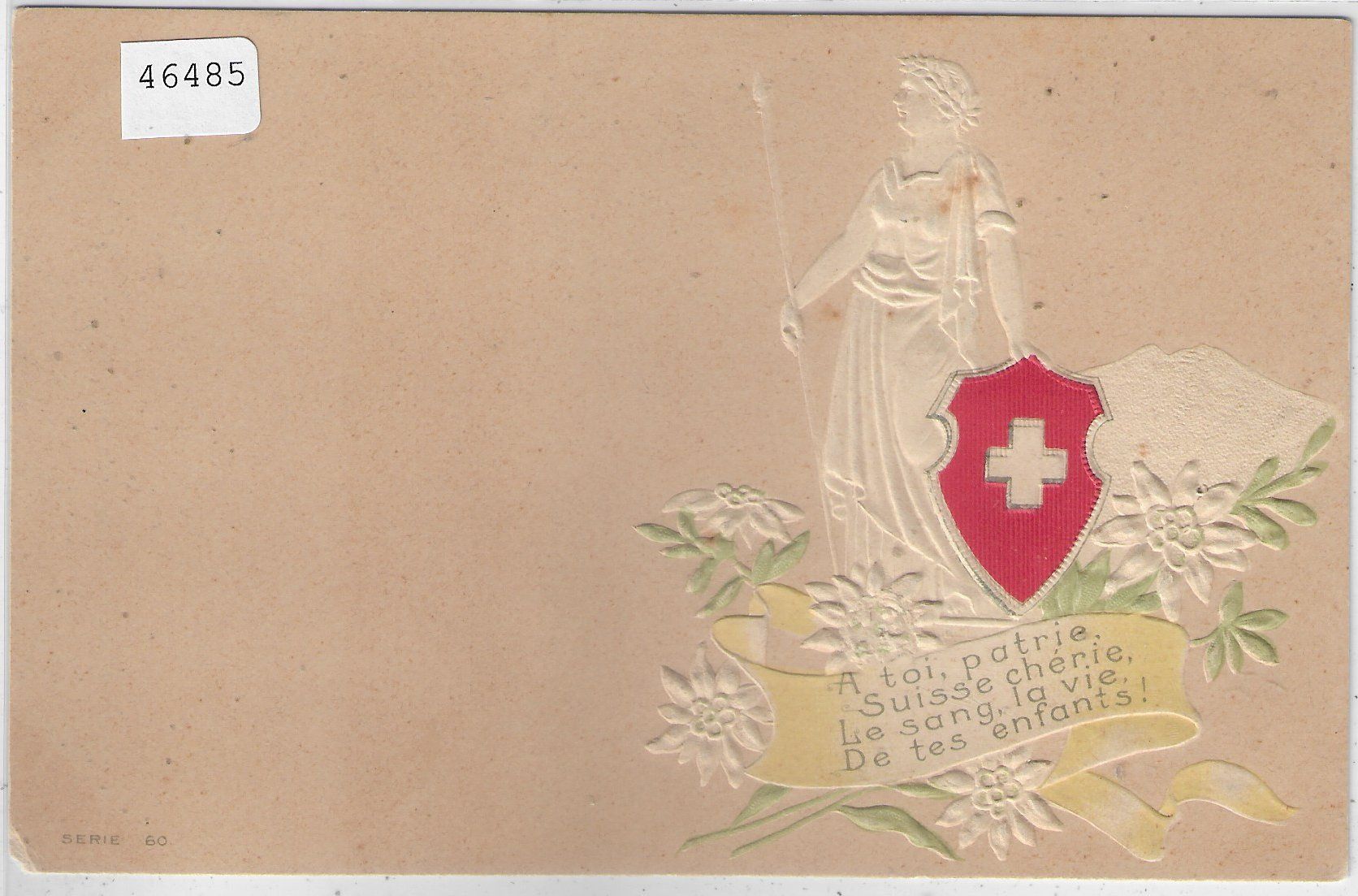 Cartoline postali: Helvetia - Präge-Litho – Usato da Ettingen venduto da Kartenplanet
