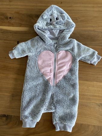 Baby Fleece-Overall, Mädchen, 3 Mt. 💖🌷
