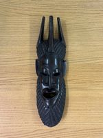 Afrikanische Holzmaske Wanddeko Handarbeit 47cm gross