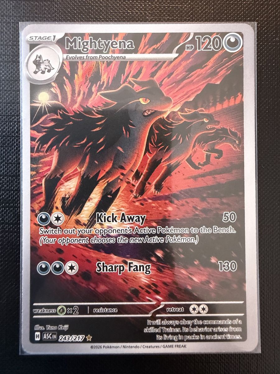 Pokémon Sammelbilder & Trading cards: Mightyena #243 ASC EN – Neu (gemäss Beschreibung) aus Savigny von Matgab94