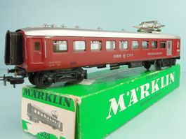 Märklin 4035 SBB Restaurant, Blech