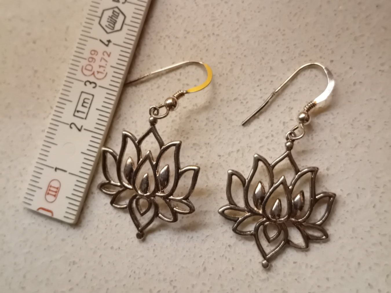 Ohrringe & -stecker: Lotus Ohrhänger – Neu (gemäss Beschreibung) aus Zürich von Gillheri 1