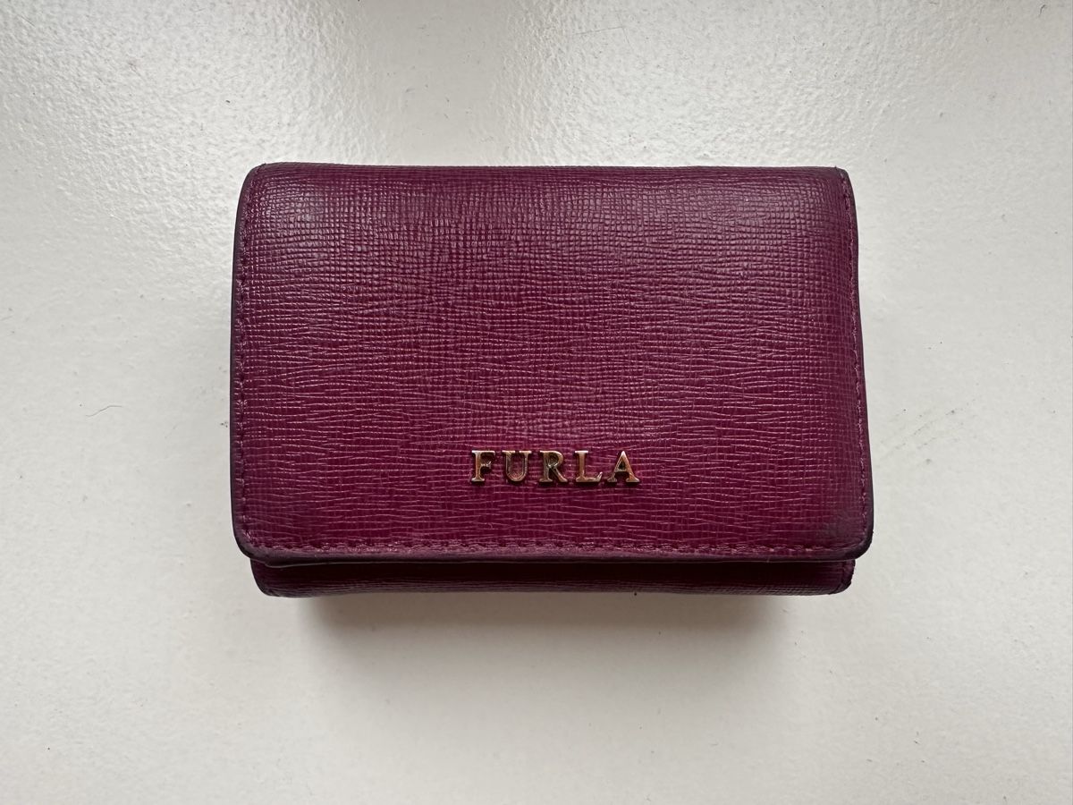 Furla Portamonete: Burgundy wallet FURLA – Usato da Uster venduto da Monika_OB