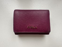 Burgundy wallet FURLA