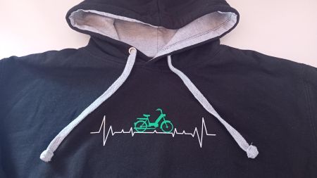 Hoodie Puch Mofa Gr. M