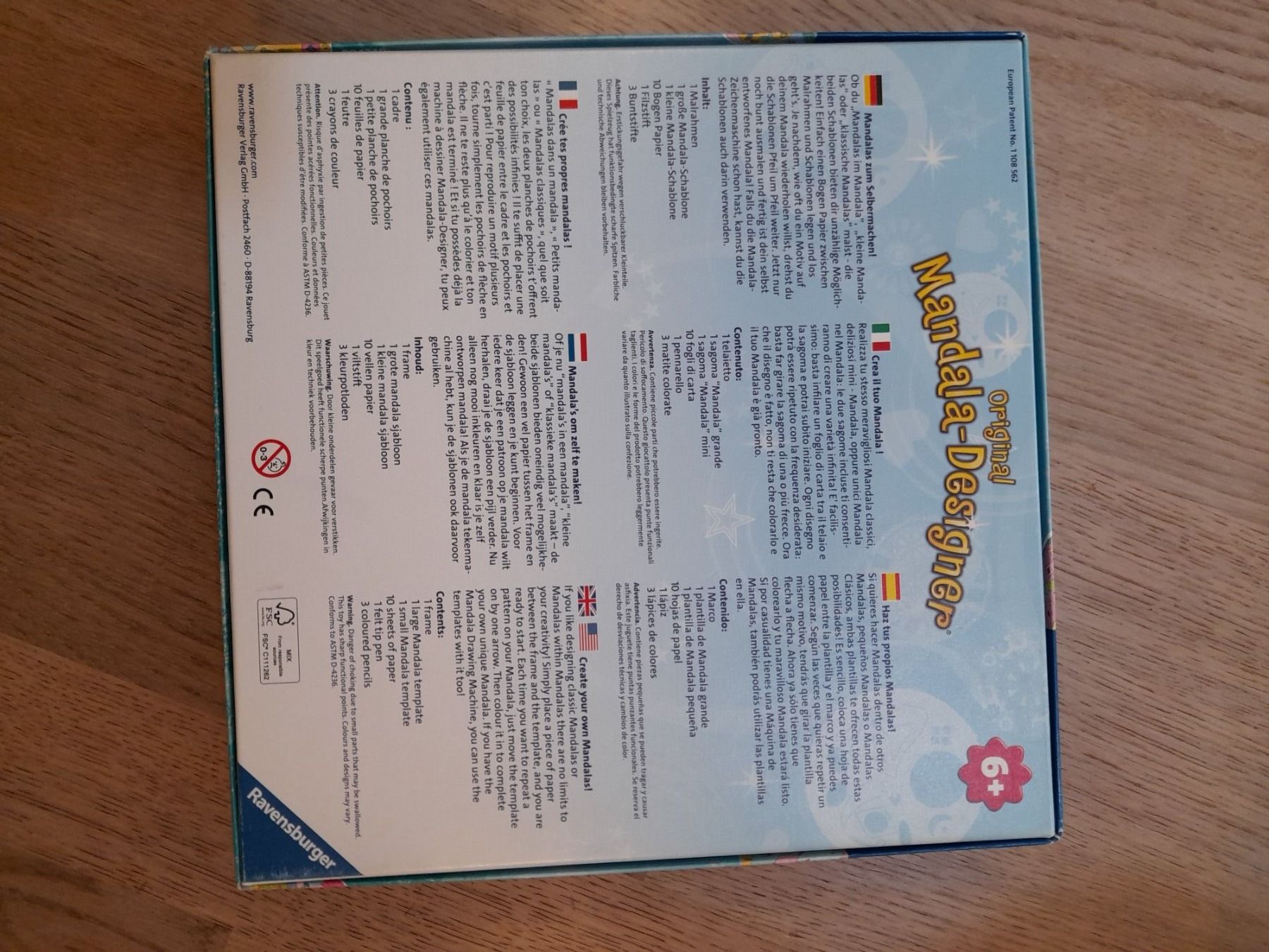 Sciablone: Mandala Designer – Usato da Wilen b. Wollerau venduto da Freyli01 1
