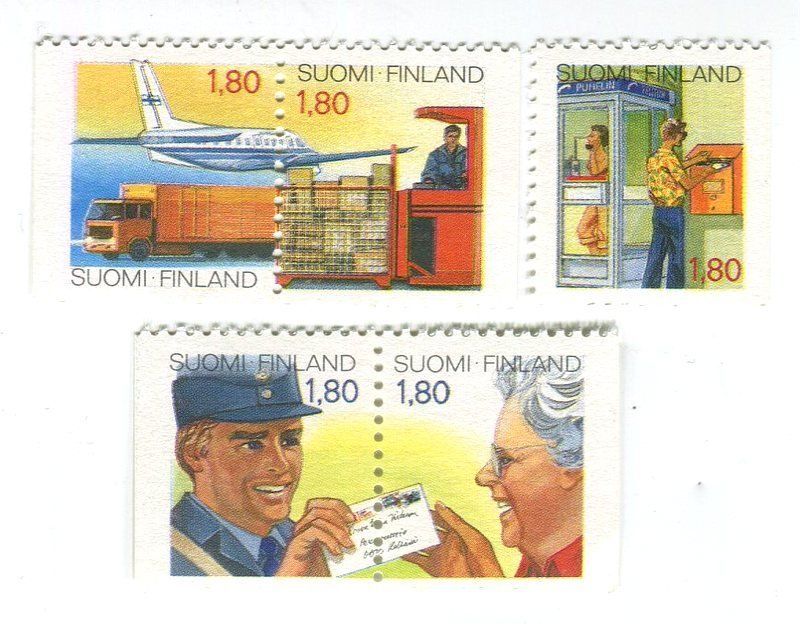 Tutti i francobolli: Briefmarken "Die Post". Finnland. – Nuovo e nell'imballaggio originale da Basel venduto da Butsch5