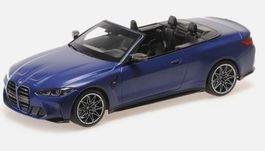 BMW M4 Cabriolet matt blau met. Minichamps  1:18