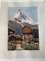 Aquarell von Zermatt-Winkelmatten   von Huster