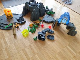 Playmobil Fantasy/ Drachenwelt. Felsen, Kristalltor, Zubehör