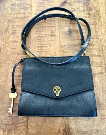 Sac en cuir Fossil neuf