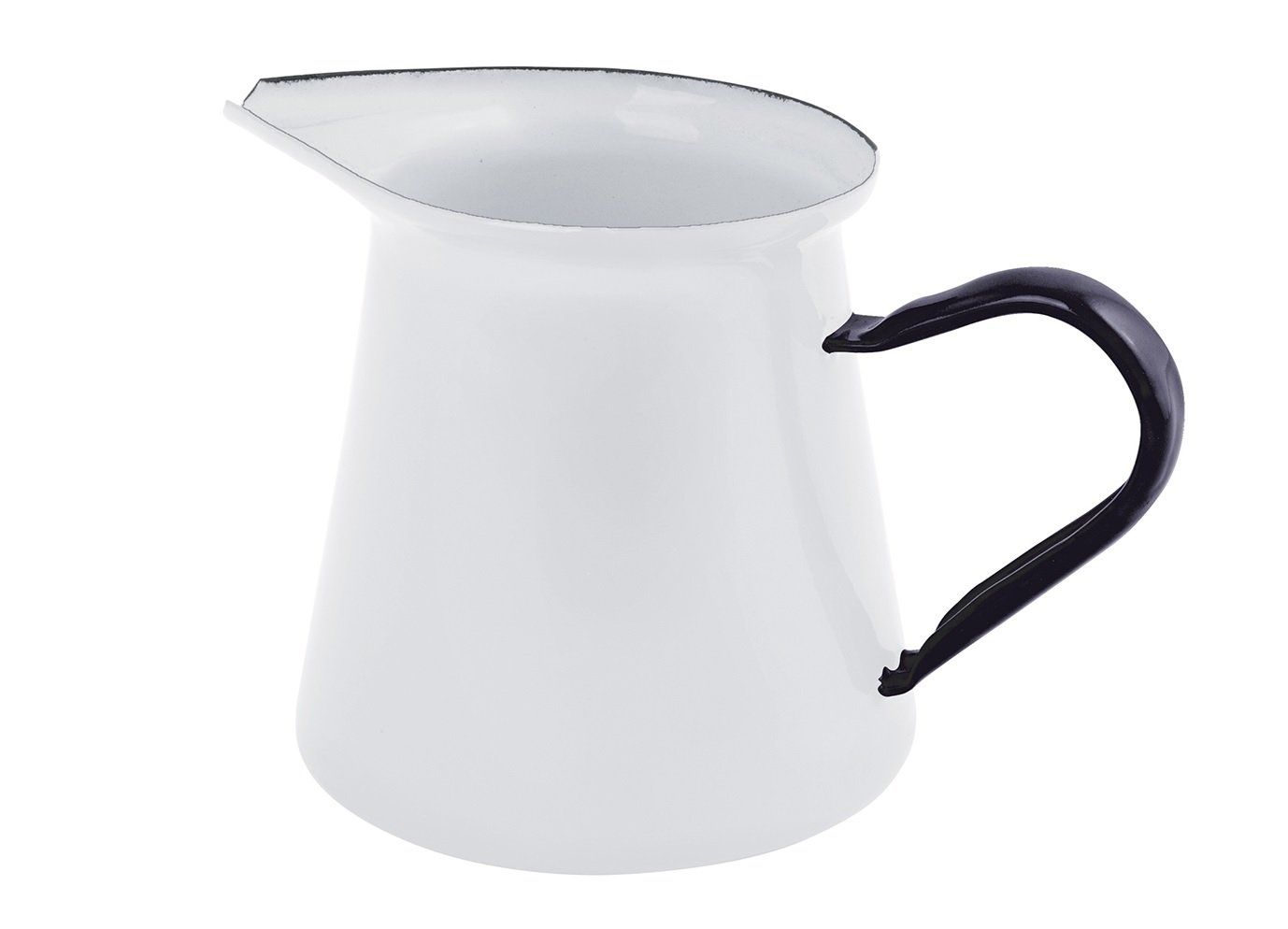 Caraffe: Saucen-Kännchen Emaille 5dl – Nuovo e nell'imballaggio originale da Kägiswil venduto da nick333