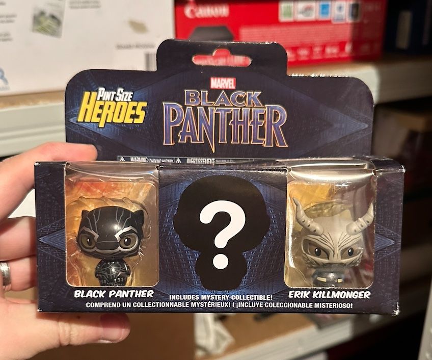 Funko Statuette: Funko Pint Size Heroes - Black Panther – Usato da Moudon venduto da LeCollectionneur