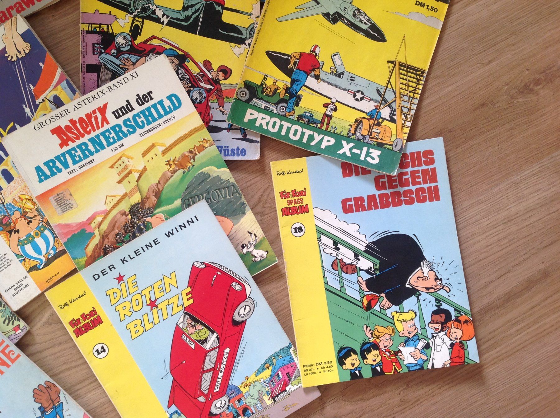 Fumetti: 70's comix Rex Danny - Fix unf Foxi - Asterix - winni – Usato da Vuiteboeuf venduto da broticaire 4