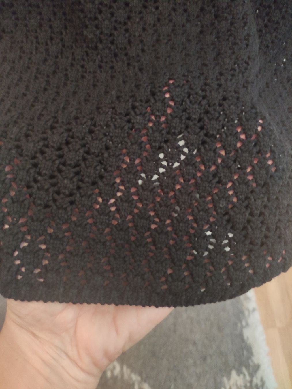 Mango Maglioni & Felpe: MNG Mango Pullover schwarz Lochmuster, Gr. S – Nuovo (secondo la descrizione) da Schliern b. Köniz venduto da Pecannut 2