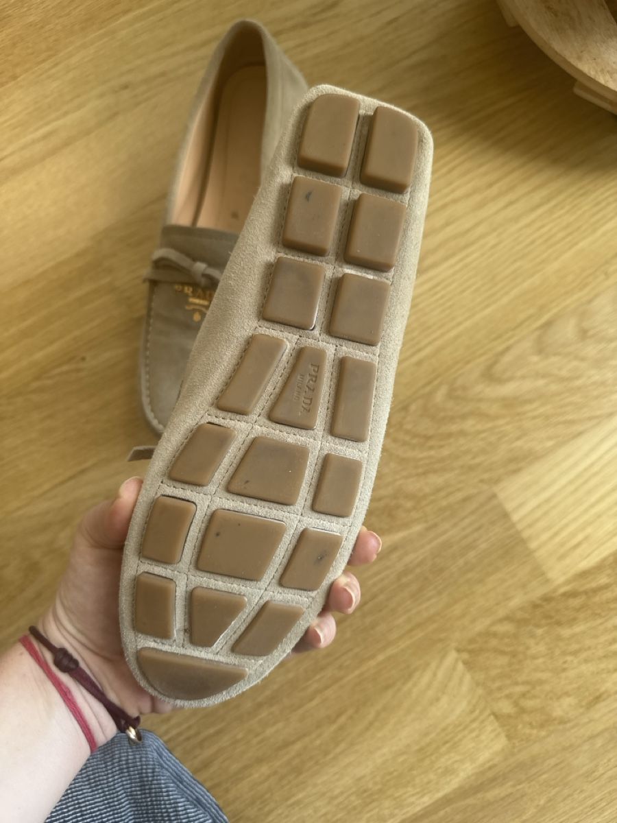 Prada Scarpe da donna: Prada Damen Mokassins Beige 38 – Usato da Fribourg venduto da ksu_65bh 2