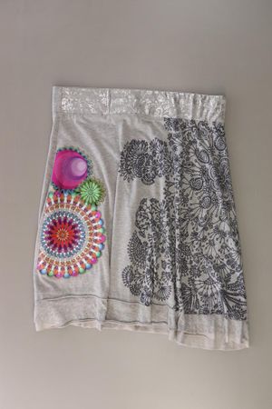 Desigual Stretchrock Gr. XL grau
