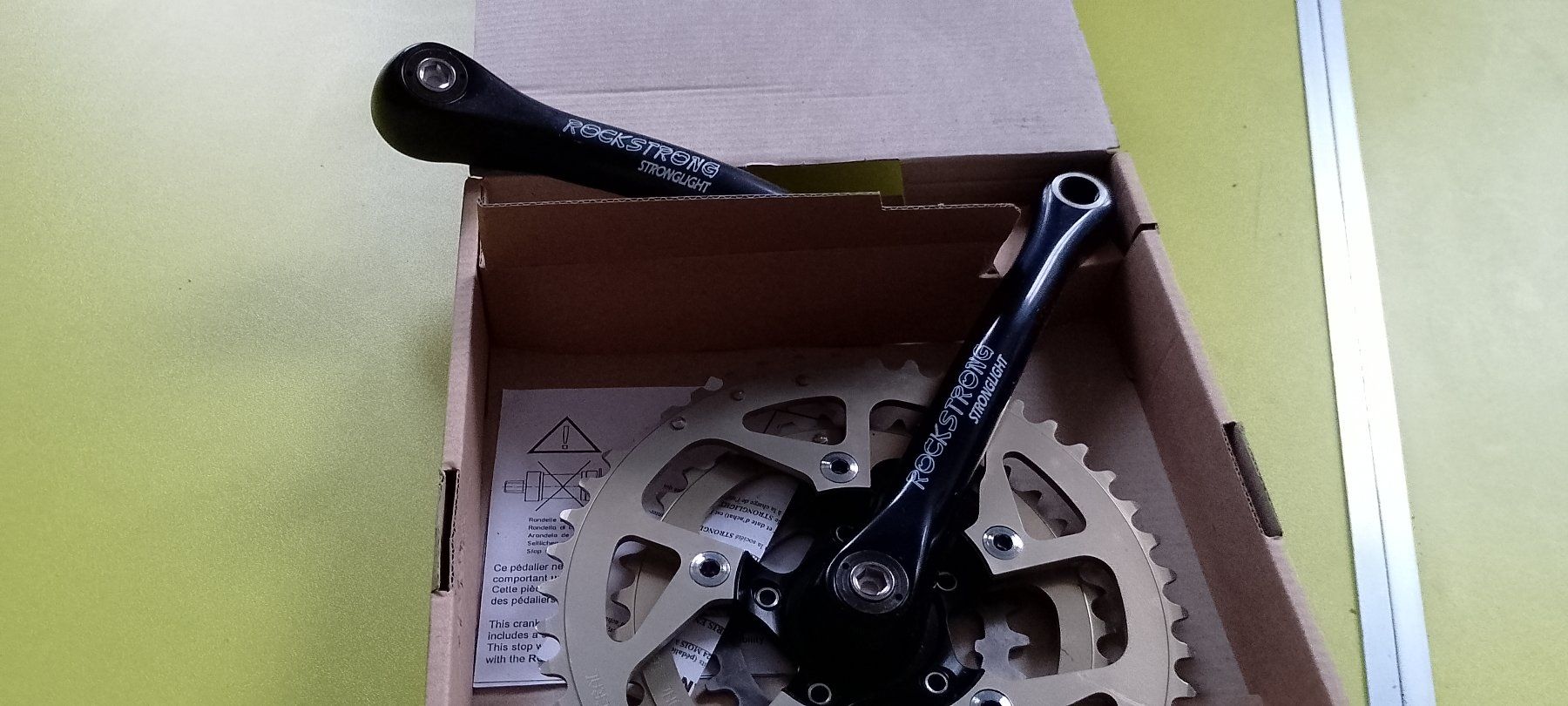 Ersatzteile: Vintage Stronglight Rockstrong Kurbel MTB – Neu und originalverpackt aus Lohn-Ammannsegg von analogis 2