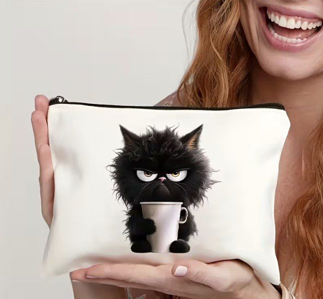 Trousses de maquillage: Make-up-Tasche Grumpy-Cat – Neuf avec emballage d'origine à Gerlafingen par Tsuru