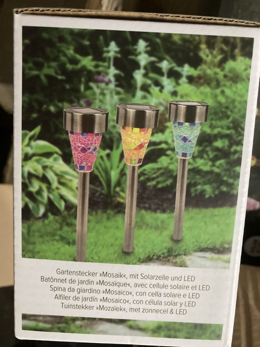 Lampade: Led Solar Steck Leuchten 3stk – Nuovo e nell'imballaggio originale da Aarwangen venduto da to-hirschi 3