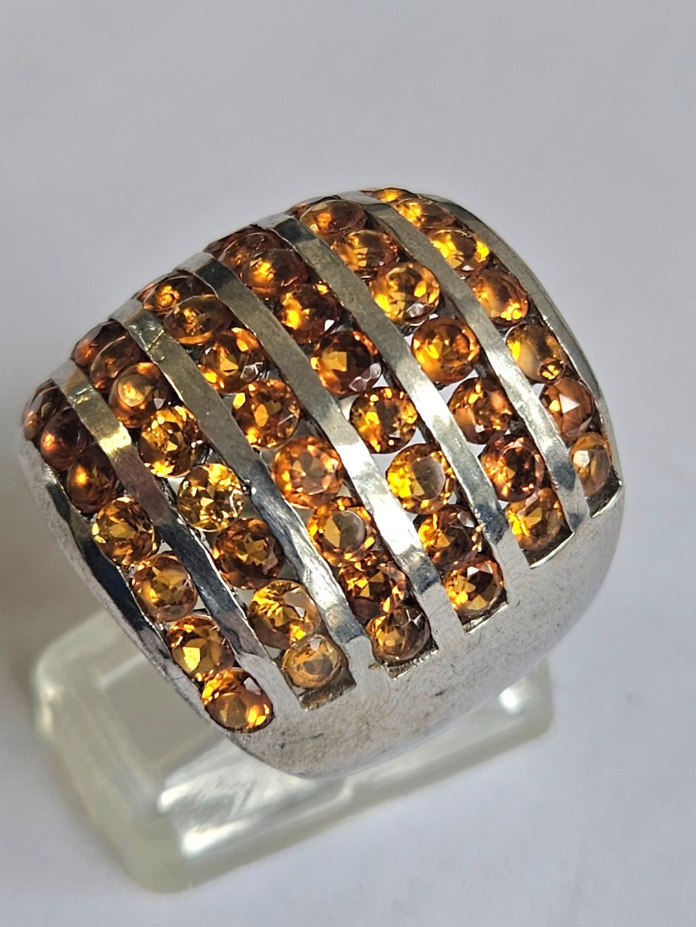 Anelli: Fingerring gelber Safir – Nuovo e nell'imballaggio originale da Zürich venduto da adriben 6