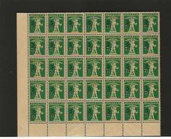 timbre 181 bloc de 35 pièces