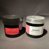 The Body Shop Gesichtsmasken 2stk british rose & acai 