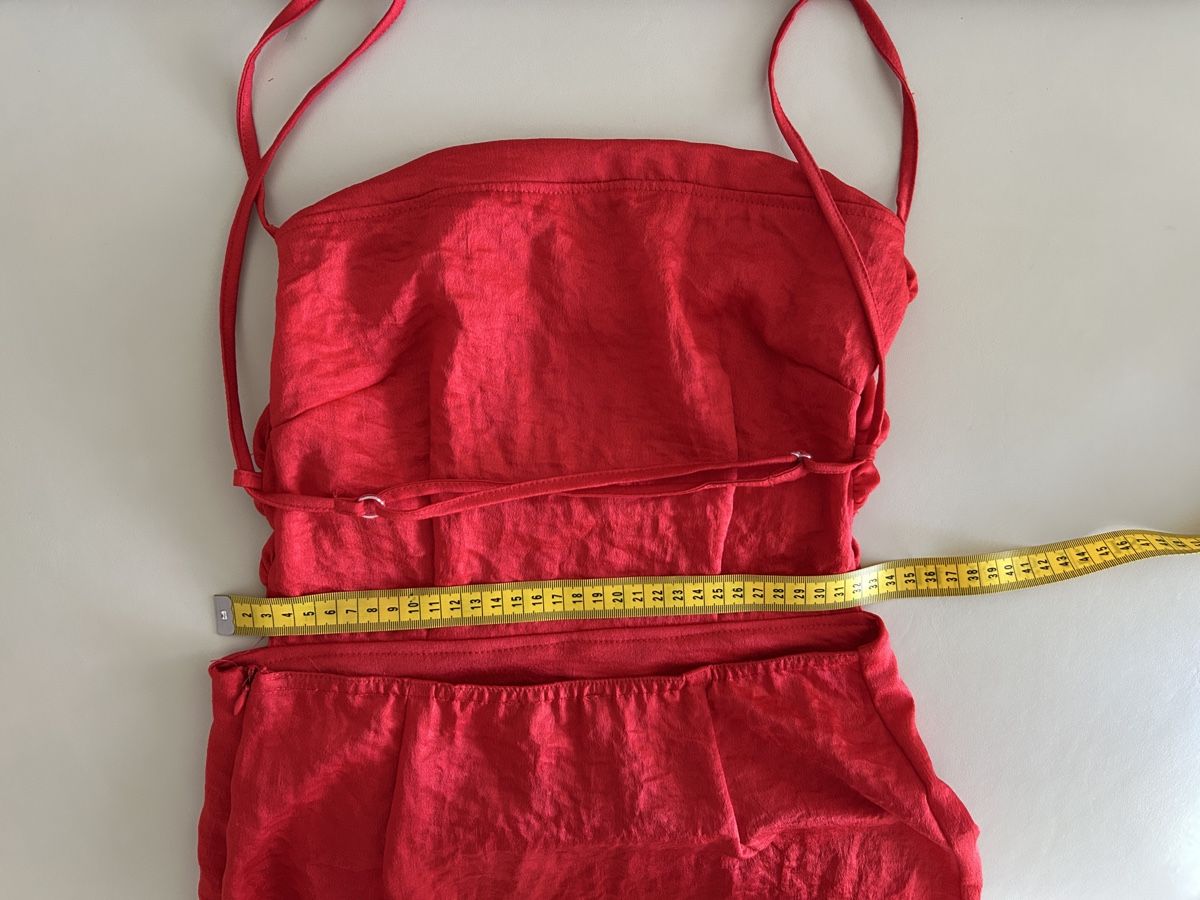 Vestiti: Edles Satin Maxikleid/Abendkleid, rot, Grösse S, neu – Nuovo (secondo la descrizione) da Spiez venduto da gerybe 3